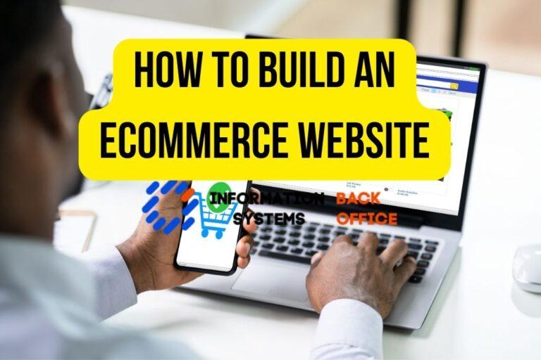 How to build an Ecommerce Website